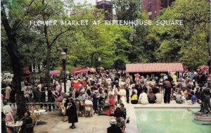 Flower Market at Rittenhouse Square Philadelphia Pennsylvania