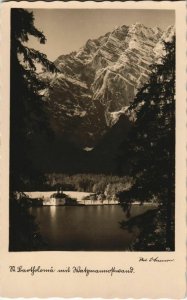 CPA AK St. Bartholoma mit Watzmannostwand GERMANY (1064160)