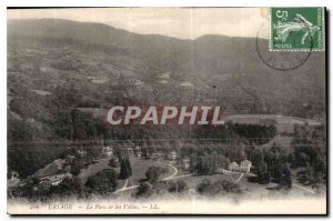 Old Postcard Uriage Park and Villas