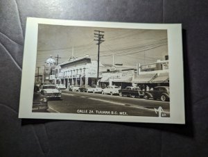 Mint Mexico PPC Postcard Road 2A Tijuana BC Mex Street View