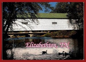 Tennessee, Elizabethton - The Old Covered Bridge - [TN-187X]