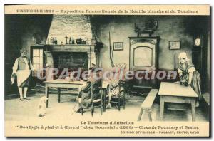 Old Postcard Grenoble International Exhibition Of Hydroelectric Power And Tou...