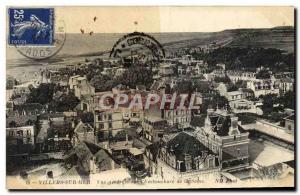 Old Postcard Villers Sur Mer Vue Generale On & # 39Embouchure Seine