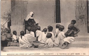 Tanzania Bagamoyo  Missions of the Fathers Africa Natives Postcard 05.15 