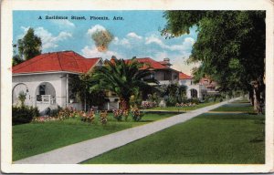 Monroe School Phoenix Arizona Vintage Postcard C054