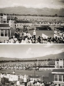 Knutsford Park South Africa Horse Racing Princess Margaret 2x Old Photo s