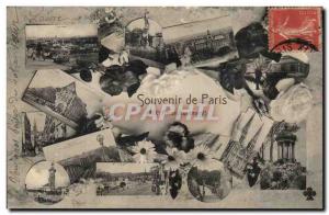 Paris Old Postcard 19th Remembrance