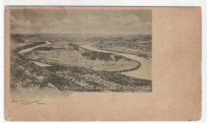 Moccasin Bend Lookout Mountain Battlefield Tennessee 1905c postcard