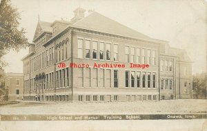 IA, Onawa, Iowa, RPPC, High School, Manual Training School, Photo No 7