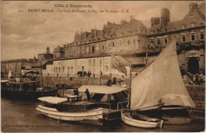 CPA SAINT-MALO La Cale de Dinan - Le Bac - Les Vedettes (1252109)