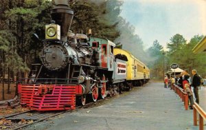 Stone Mountain, Georgia Civil War Replica Train Railroad c1960s Vintage Postcard