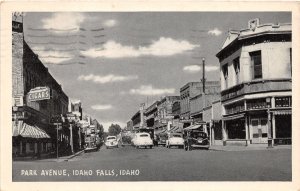 J51/ Idaho Falls Idaho Postcard c1940s Park Avenue Stores 6