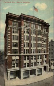 Portland ME Baxter Bldg - Architecture c1910 Postcard