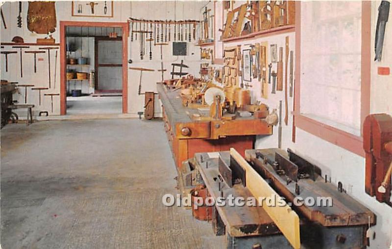 Carpentry Shop, The Shaker Museum Old Chatham, NY, USA Unused 