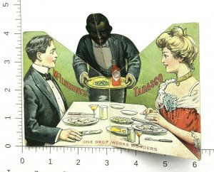 RARE - McIHENNY'S TABASCO SAUCE - METAMORPHIC - VICTORIAN TRADE CARD