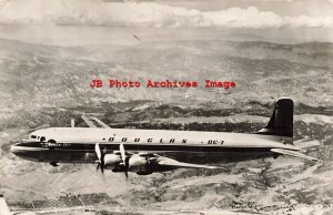 Douglas DC-7, RPPC, Airplane, Spanjersberg Photo No A.22