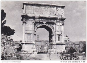 Italy Roma Rome Arco di Costantino 1956