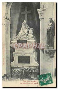 Old Postcard Senones Vosges Monument