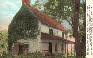 Vintage Postcard 1910s Mounce Jones House Oldest House in Berks Co. Pennsylvania