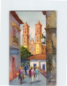 Postcard Paisaje Típico Mexicano, Mexico
