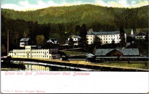 Czech Republic Bad Johannesbad Oest Schlesien Janské Lázně Postcard  C012