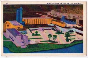 Airplane View of the Hall of Science, Chicago World's Fair