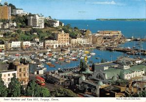BR82595 inner harbour and vane hill torquay devon ship bateaux   uk