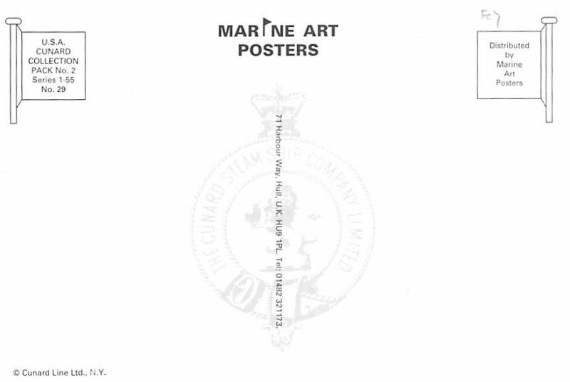 Cunard Line - Boston to Europe