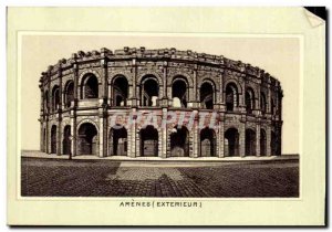 Nimes Arenes Old Postcard