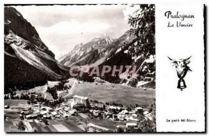 Postcard Modern Pralognan La Vanoise small Mont Blanc Cow