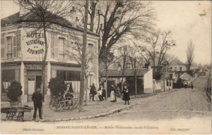 CPA BOISSY-St-LÉGER - Route Nationale, route Valenton (44830)