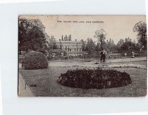 Postcard The House And Lake Kew Gardens Kew England