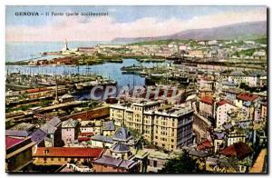 Old Postcard Genova Il Porto