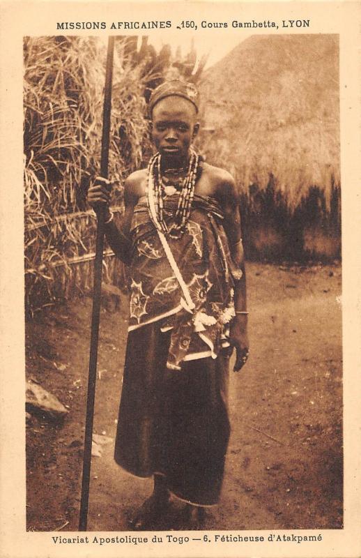 BR94860 Feather of atakpame types folklore costumes  africa togo