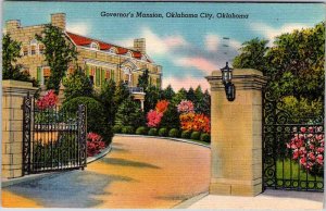 Postcard HOUSE SCENE Oklahoma City Oklahoma OK AM2407