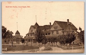 North Park Pavilion Grand Rapids MI C1907 Postcard N25