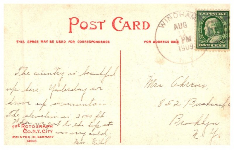 New York    Catskill   Mtns. Windham