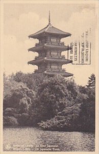 Belgium Brussels Laeken La Tour Japonaise 1939