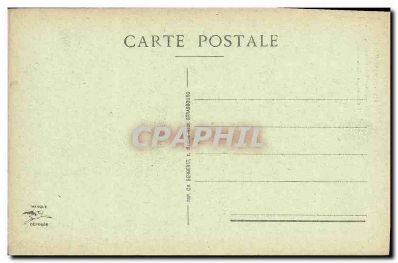 Postcard Ancient Monument Gutenberg Strasbourg