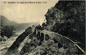 CPA Dauphine - La Ligne de La MURE et le Drac (583981)