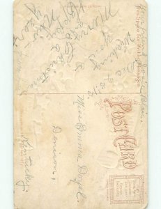 Divided-Back CHRISTMAS BIRDS SCENE Pretty Postcard W8538