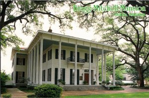 Continental Postcard Bragg-Mitchell Mansion Mobile, Alabama CF3