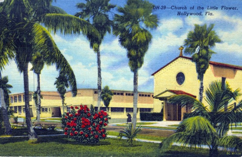 [ Linen ] US Florida Hollywood - Church Of The Little Flower