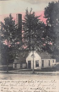 J37/ Decatur Michigan RPPC Postcard c1910 Water Plant Tower  297