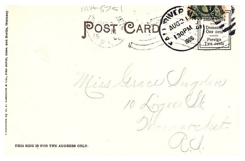 Massachusetts Fall River Railroad Station