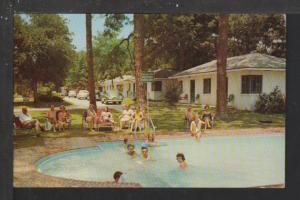 Swimming Pool,Sea Gull Court,Biloxi,MS  Postcard 
