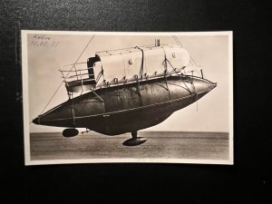 Mint Germany Rare German Midget Submarine Sub RPPC U Boat Kriegsmarine Navy