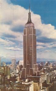 Empire State Building, New York City, 1969 used Postcard