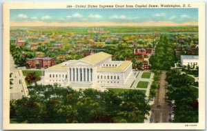 M-13750 United States Supreme Court from Capitol Dome Washington DC