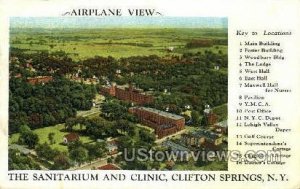 The Sanitarium in Clifton Springs, New York